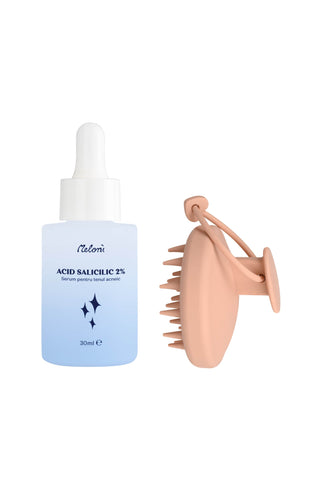 Silicone Scalp Massage Shampoo Brush